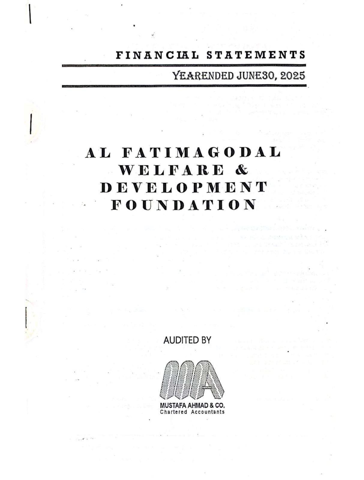 Audit Report 2025 - 1